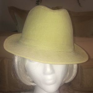 David & Young Natural Fidora Hat